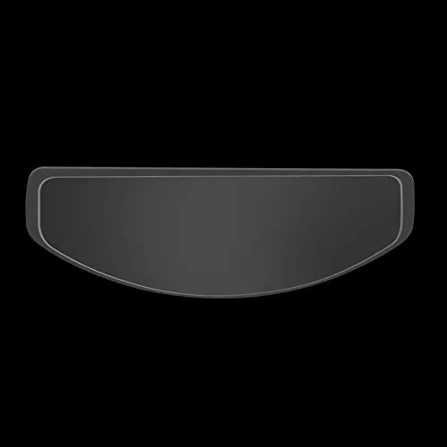 Tongdejing Helmvisier Anti-Beschlag-Folie, Universal-Schutzfolie, Objektiveinsatz, Motorradhelm-Visier-Aufkleber (klar)