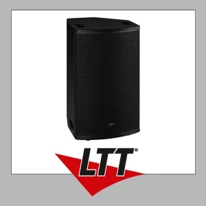 IMG STAGELINE DRIVE-12A Aktive Profi-DSP-Lautsprecherbox mit 2-Kanal-Verstärker, 350 W