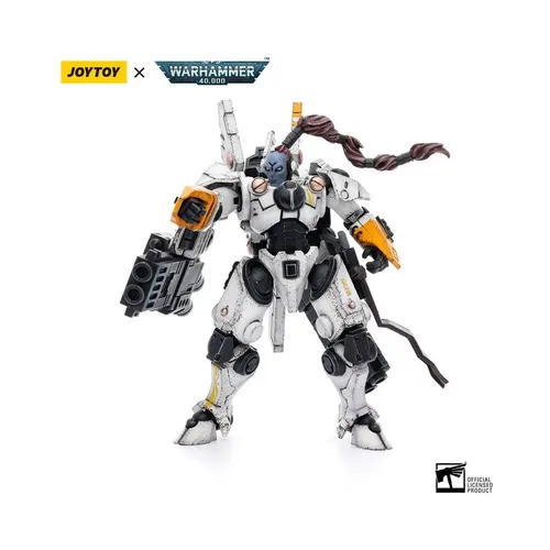 Joy Toy Warhammer 40k T´au-imperium Kommandantin Shadowsun 15cm - Actionfigur im Maßstab 1/18, detailreich und voll beweglich, perfekt für Sammler und Warhammer 40k-Fans. Enthält austauschbare Hände und Waffenzubehör.