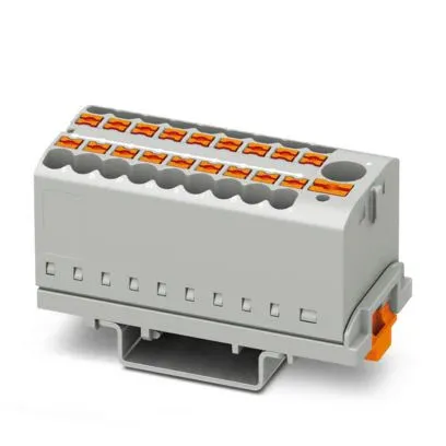 Phoenix Contact 3273110 PTFIX 6 Distribution Block 18-Way 2.5mm2 24A 690V Grey