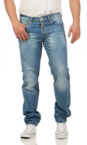 Cipo & Baxx - C-0838 A - Regular Fit - Dicke Naht - Herren Jeans Hose, Hosengröße:W33/L32