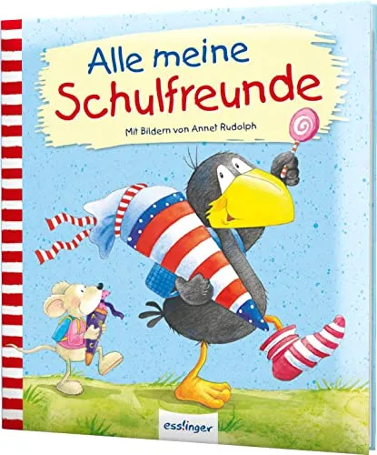 Der kleine Rabe Socke: Alle meine Schulfreunde: Eintragebuch zur Einschulung