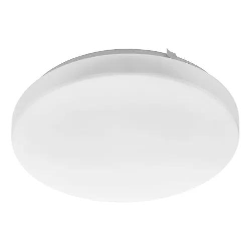 EGLO LED Deckenlampe Frania, 1-flammige Deckenleuchte in Weiß - Moderne LED-Deckenlampe für gemütliche Beleuchtung in Wohnräumen. Mit schlanker Bauform und 15.000 Stunden Lebensdauer ist sie besonders energiesparend und vielseitig einsetzbar.