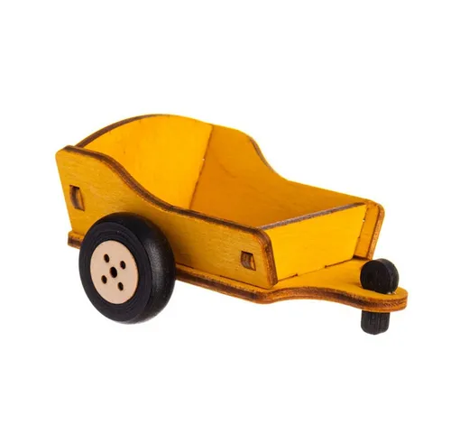 Kuhnert Dekoobjekt Anhänger für den Mini Eulen Flitzer in beige von Kuhnert