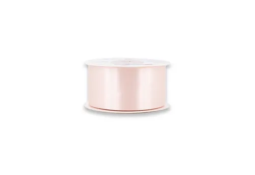 Creativery Satinband, Satinband 38mm x 25m Rolle Beige