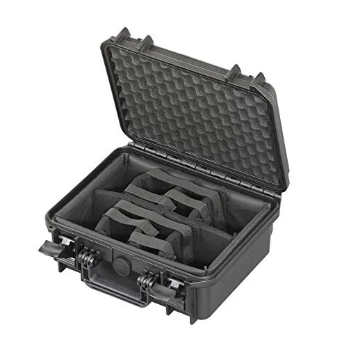 Max Cases Luftdichter Fotokoffer mit gepolsterten Trennwänden