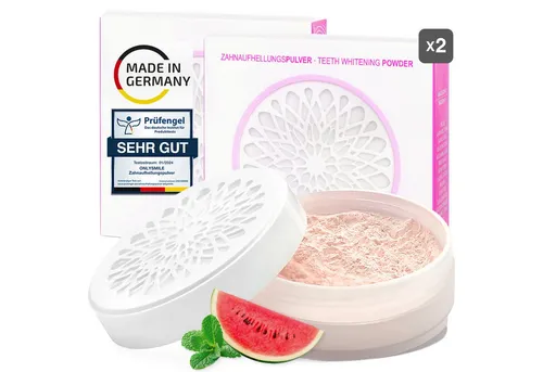 OnlySmile Zahnbleaching-Pulver Zahnaufhellung Pulver von OnlySmile