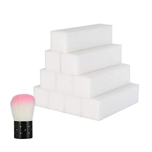 SUSSURRO 10 Stück Weiß Buffer SchleifblöCke PolierblöCke Für Nageldesign Nagelpolierblock Polierflächen Nagelfeile Block Nagelkunst ManiküRe Werkzeug