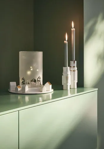 Nussknacker Kerzenhalter Magnus in weiß von Räder