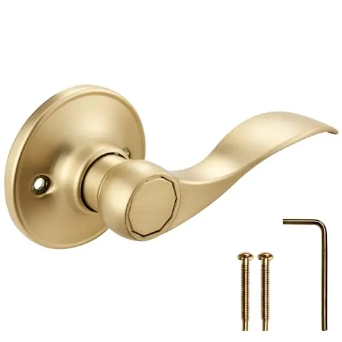 Design House Springdale Türklinke in Satin Gold, dekorativ, 728873