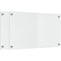 vidaXL Küchenrückwand Transparent 70 x 40 cm aus gehärtetem Glas - Sonstiges Grillzubehör: Elegante Küchenrückwand aus hitzebeständigem Sicherheitsglas, ideal für modernen Küchenstil und einfache Installation.