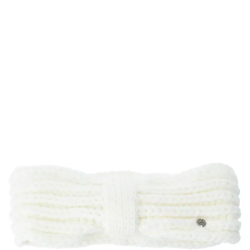 Antonio Headband Winter Bow With Fleece  weiß