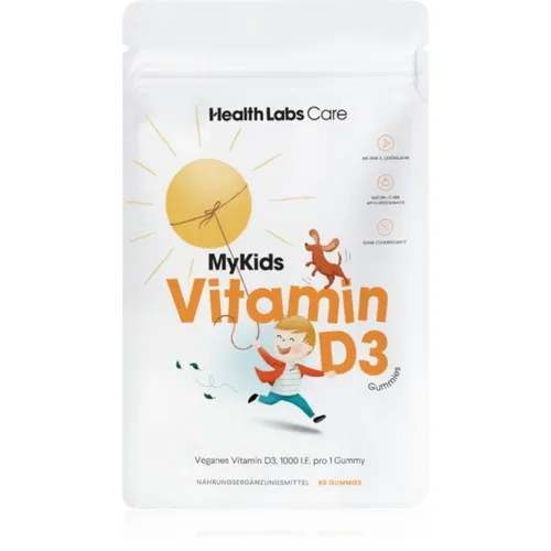 Health Labs Care MyKids Vitamin D3 Gummies Kauwürfel mit Vitamin D für Kinder 60 St.