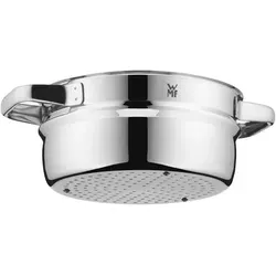 WMF Dampfgarer Einsatz 20 cm - Edelstahl Dämpfeinsatz für WMF Fleischtopf, ideal zum gesunden Dampfgaren von Gemüse und Fisch.