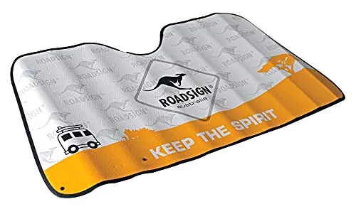 Contrejour Roadsign 9792 Sonnenblende für Windschutzscheibe, Aluminium, isolierend, XL, 140 x 80 cm