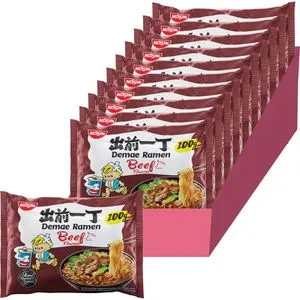 Nissin Fertiggericht Damae Ramen, Beef, je 100g, 10 Stück von Nissin