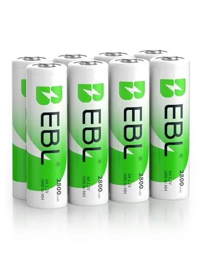 EBL AA Akku 2800mAh 8 Stück