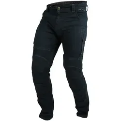 Trilobite Parado AAAA Doublelayer Slim Motorrad Jeans, schwarz, Größe 34 36 - Hochwertige Motorrad Jeans mit TRI-STRETCHER® Pro 5.0 Denim, bietet optimale Bewegungsfreiheit und Komfort. Ideal für stilbewusste Fahrer, die Wert auf Qualität legen.