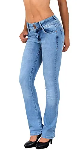 Bootcut Jeans Damen Jeans Damen Bootcut Jeans Bootcut Damen Jeans Bootcut Jeans Damen Stretch Jeanshose Damen Low Waist Jeans Damen Weite Hose Damen Flared Schlaghose Hüftjeans bis Übergröße B600