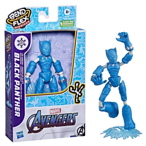 Hasbro Avengers Bend und Flex Ice Missionen
