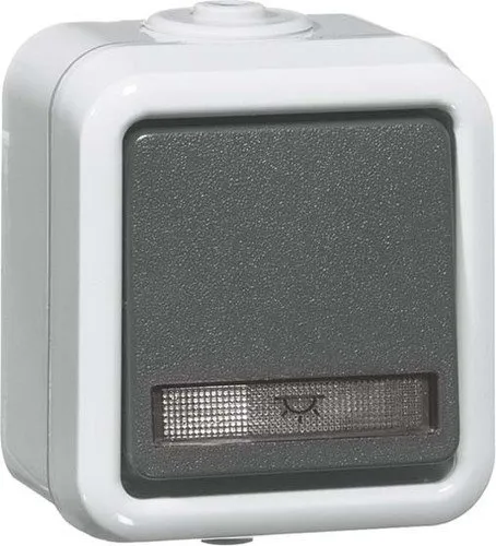 PEHA by Honeywell 1fach Komplett Taster Grau 303111