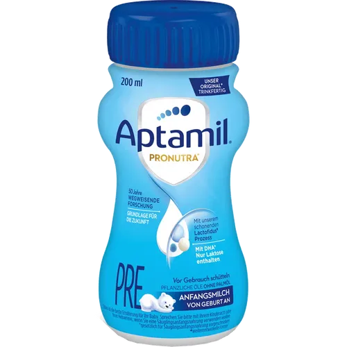 Aptamil Pre Pronutra trinkfertig 800ml Anfangsmilch (4x200ml)