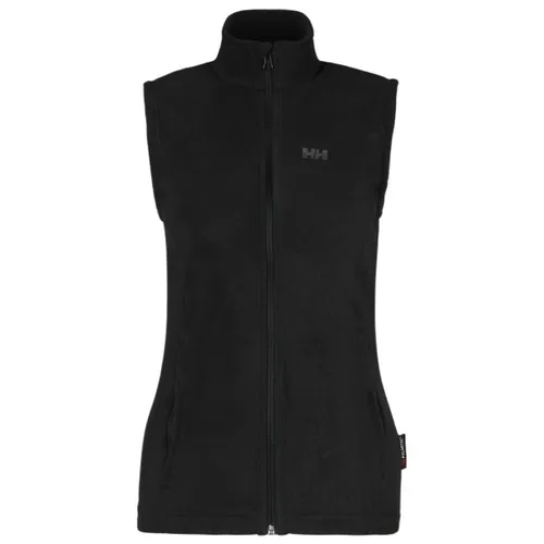 Helly Hansen W Daybreaker Fleece Vest black (991) XL - Outdoor Weste für Damen aus leichtem, recyceltem Polartec Material, bietet optimale Wärme und Bewegungsfreiheit. Mit YKK-Reißverschluss und Anti-Scheuer-Kinnschutz für höchsten Komfort.