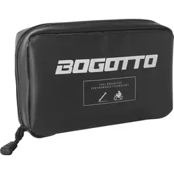 Bogotto Terreno Werkzeugtasche, schwarz, 0-5l – Robuste Aufbewahrung für Ihr Werkzeug - Motorradkoffer mit strapazierfähigem 500D PVC und praktischem umlaufendem Reißverschluss für einfachen Zugriff und Organisation.