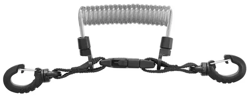 Mares Lanyard Spiralkabel mit Ring von Mares