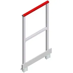 Hymer Plattformgeländer für Treppenpodest 2-5 Stufen - Zubehör für Leitern & Gerüste, inklusive Befestigungsmaterial und abnehmbaren Klemmhebeln für optimale Sicherheit und Flexibilität.