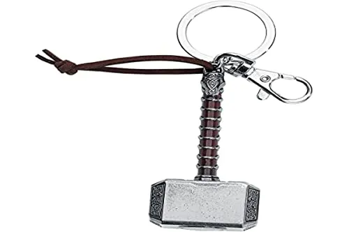 Monogram Thor Hammer Schlüsselanhänger 7Cm in grau von Monogram