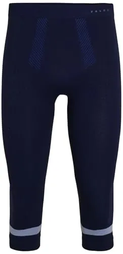 FALKE Thermounterhose 3/4 Warm – Blau L von FALKE