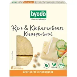 BYODO Reis & Kichererbsen Knusperbrot (120 g)