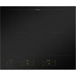 Miele Induktionskochfeld KM 8565 FL Mattschwarz