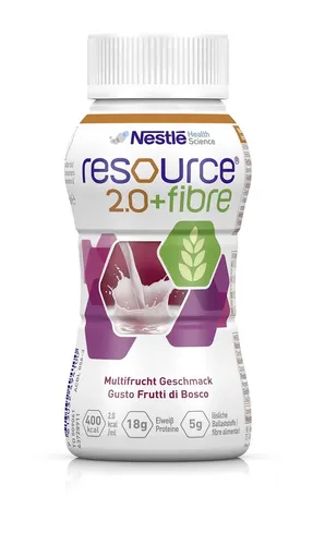 Resource 2.0 fibre 4x200ml Multifrucht PZN 9882065 Trinknahrung (16,86 EUR/l)