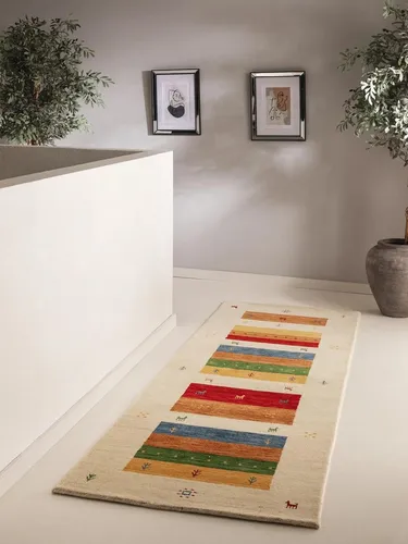 benuta Wollteppich Jamal, rechteckig, 6 mm Höhe, Wolle in beige von benuta