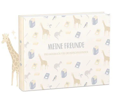 mintkind Freundebuch Freundebuch Grundschule in beige von mintkind