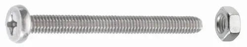 Connex Gewindeschrauben M6 x 16 mm PH 3 - 10 Stück Edelstahl Schraube