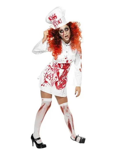 Smiffys Zombie-Kostüm Zombie Köchin von Smiffys