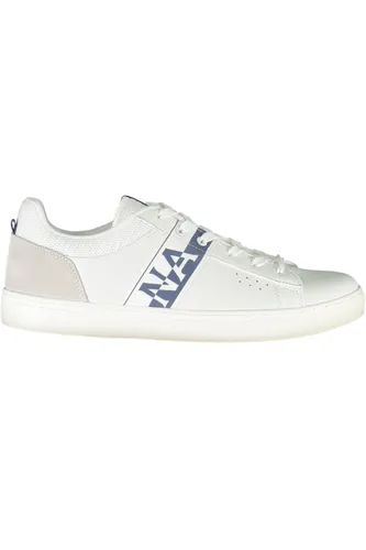 NAPAPIJRI Herren Sneakers Weiß - Stylische Herren-Sneaker in Weiß mit auffälligen Kontrastdetails. Diese sportlichen Schnürschuhe bieten perfekten Komfort und modernen Stil, ideal für jeden Anlass.