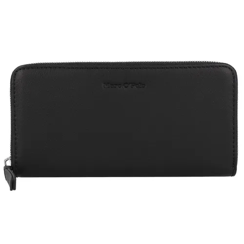 Marc O'Polo Geldbörse 19 cm schwarz - Stilvolle Eleganz - Portemonnaies, aus hochwertigem Leder gefertigt und mit mehreren Fächern für optimale Organisation.