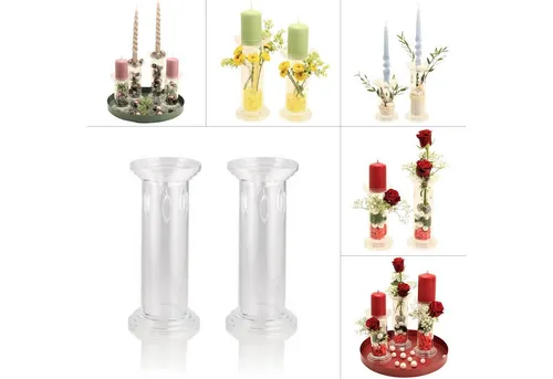 Kerzenständer Weiß von Online Fuchs