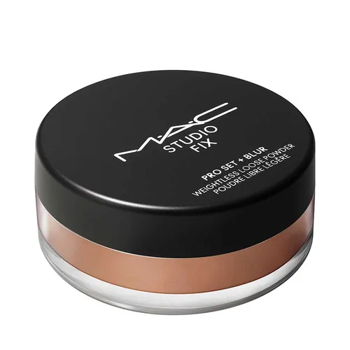 Mac STUDIO FIX PRO SET + BLUR WEIGHTLESS LOOSE POWDER 6,50 g Deep Dark