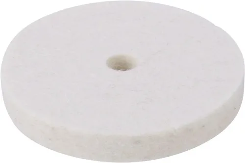 Wolfcraft Polierfilzscheibe 75 x 10 mm  Schrauben & Bohren