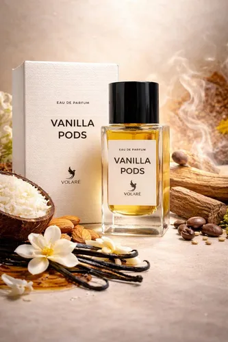 Vanilla Pods Eau de Parfum 100ml Unisex – Cremiger Vanille Duft - Eau de Parfum mit langanhaltendem, cremigem Vanille-Gourmand-Duft. Ideal für jeden Anlass und in praktischer 100ml Größe.