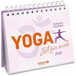 Wochenkalender 2026: Yoga - Zeit für mich