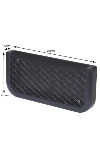 Ablagenetz 258x121x32mm Zusatzablage f. KFZ Auto BOOT Multi Netz Fach schraubbar
