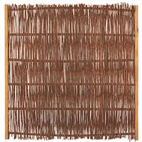 Tetzner & Jentzsch Gartenzaun FUEGO Weidengeflechtzaun - Zaunelemente, eleganter FUEGO Weidengeflechtzaun mit stabilem seitlichen Rahmen, ideal für stilvolle Gartenabgrenzungen.