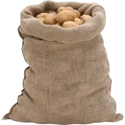 vidaXL Jutesack 5 STK. - Vielseitige Jutebeutel für Haus und Garten - Pflanzenwachstumstaschen aus 100% Jute, ideal für Transport und Lagerung von Lebensmitteln und Materialien, ökologisch und langlebig.