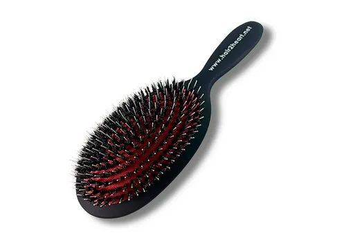 hair2heart Echthaar-Extension Bürste für Extensions - schwarz